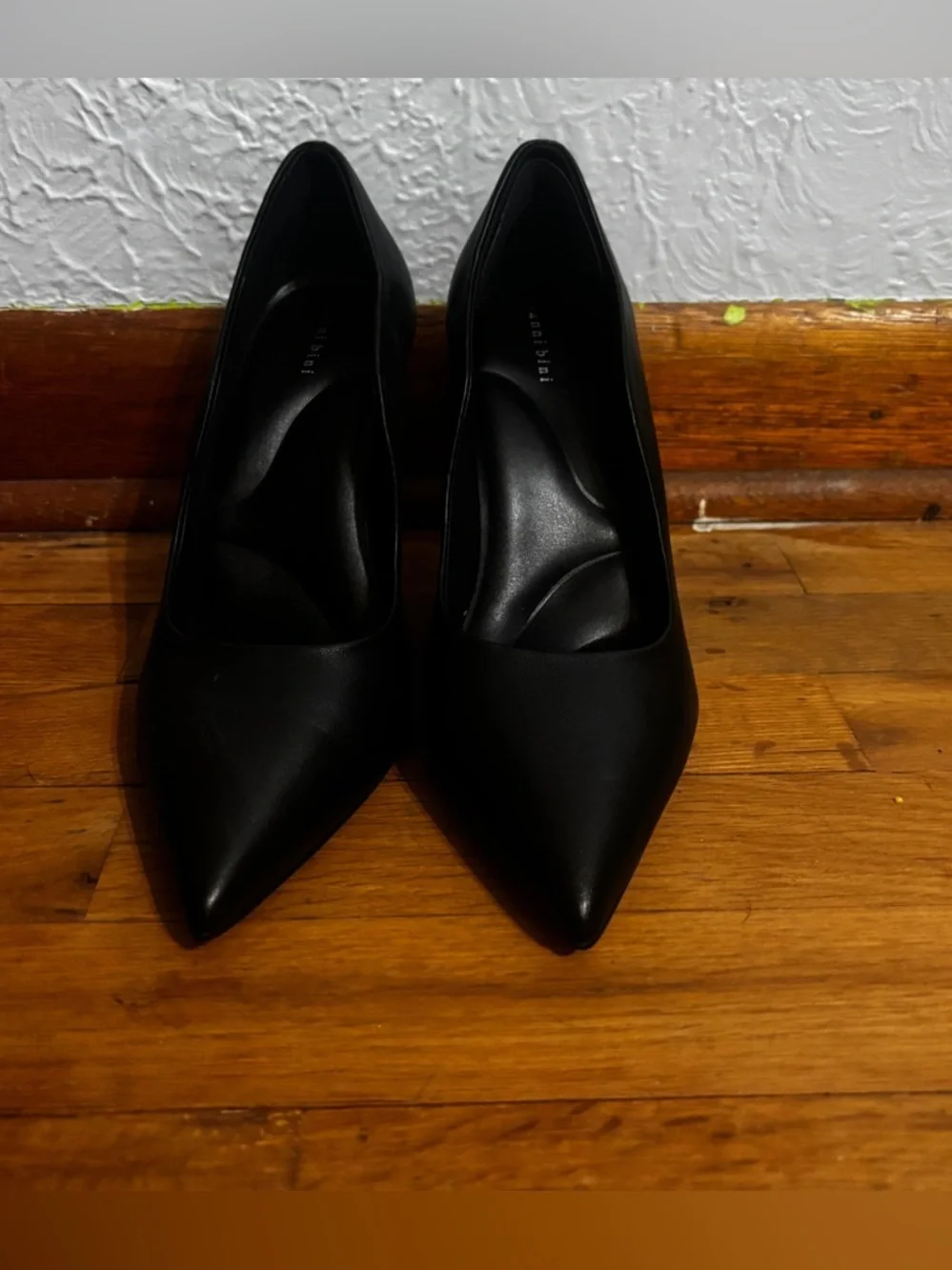 Womens Gianni Bini black heels-8.5